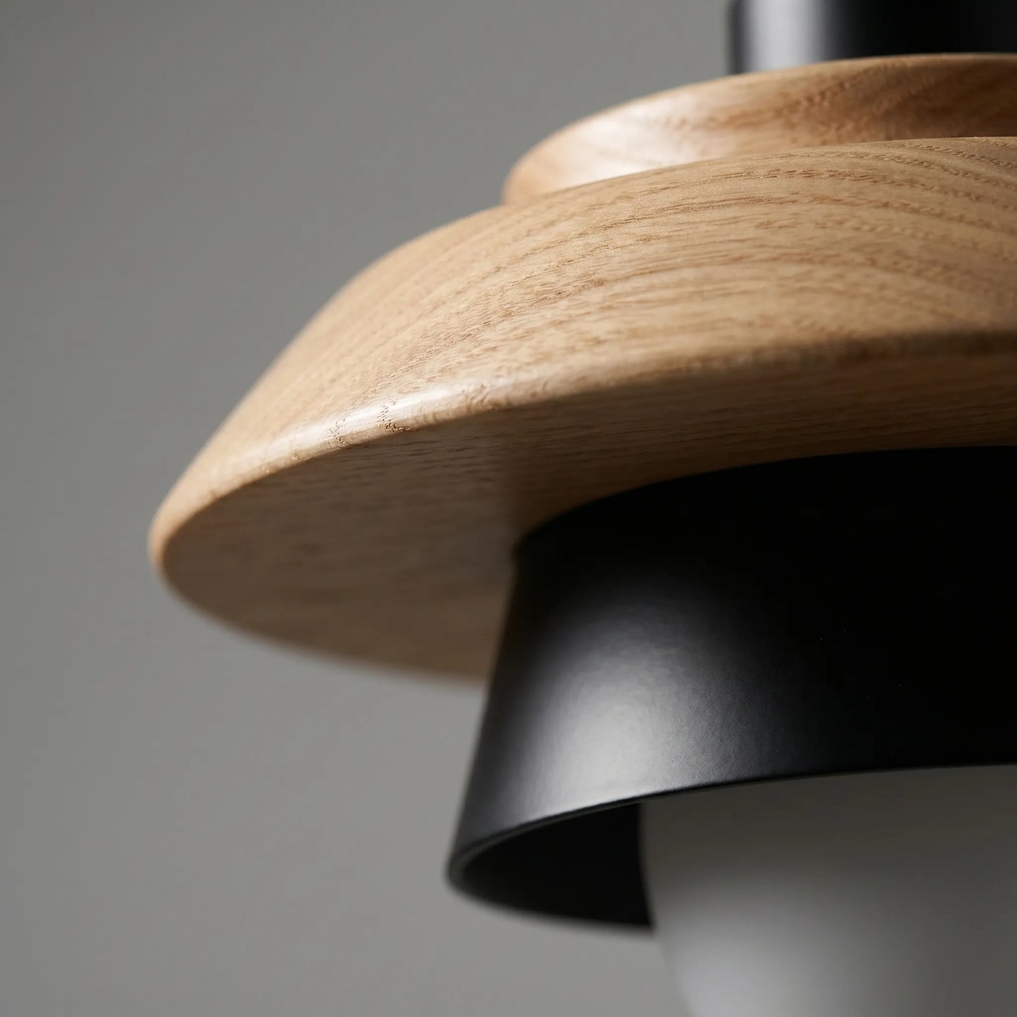 Scandinavian-Style Wooden Pendant Lamp -  Nordalux