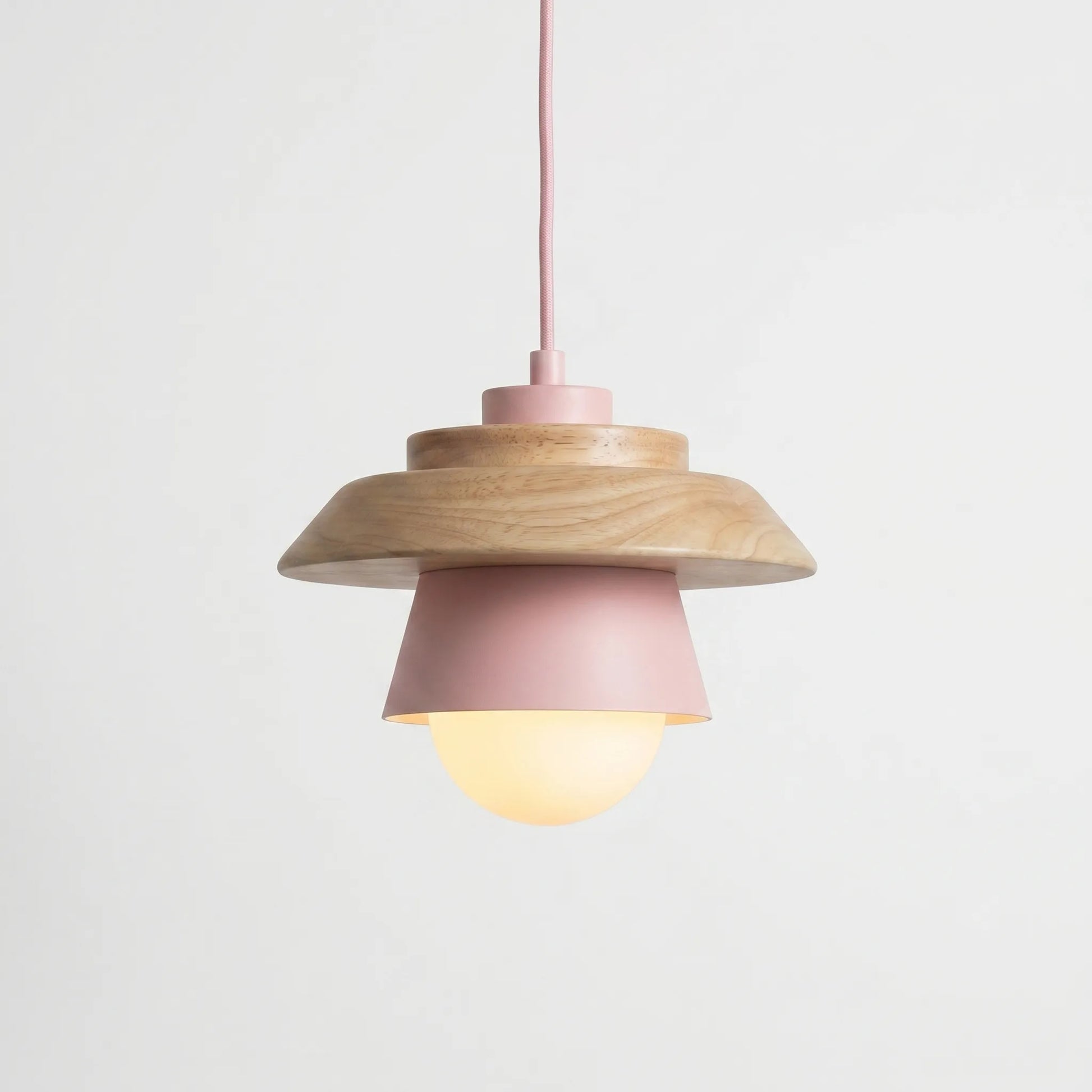 Scandinavian-Style Wooden Pendant Lamp -  Nordalux