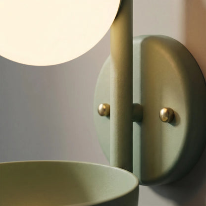 Scandinavian Wall Sconce With Planter -  Verdura