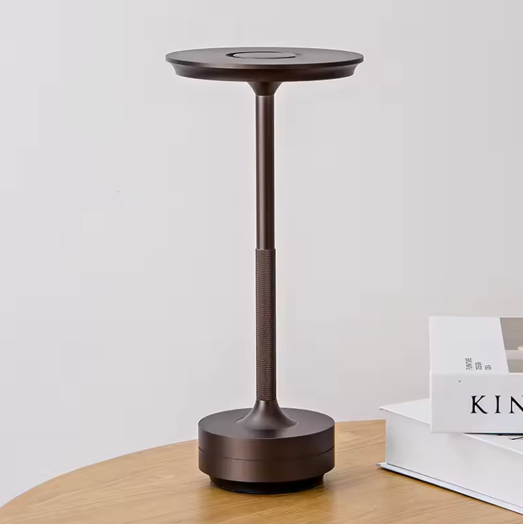 ClarityGlow Luxus Edition | Kabellose LED-Tischlampe