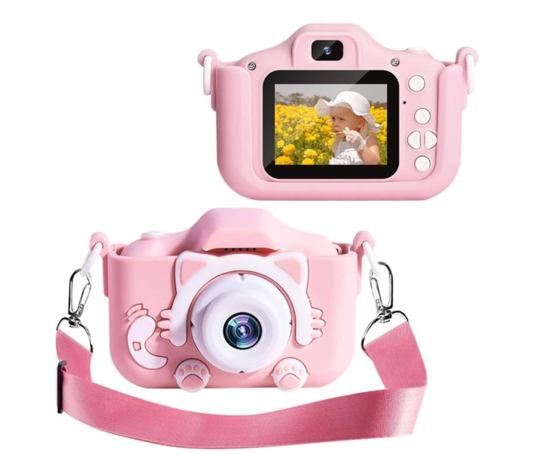 Mini-Kindercamera mit Schutzhülle Klikkie | Spielerisch Erinnerungen