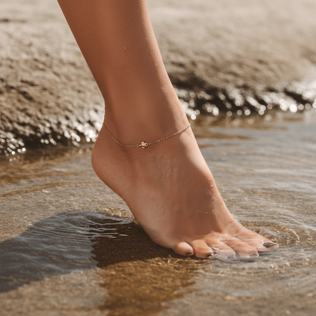 Schildkröten-Fußkettchen - TurtleChain 