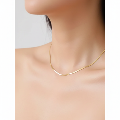 Schlangenkette Aus Silber - SnakeGold 