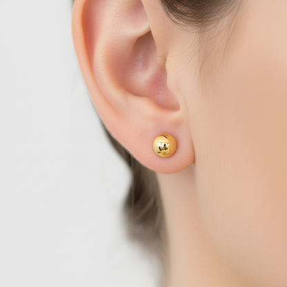 Schlichte Steckohrringe - LunaraStuds 