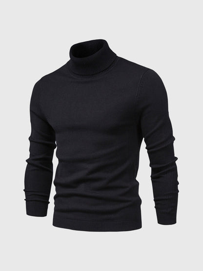 Schmal Geschnittener Rollkragenpullover Für Herren - Dario