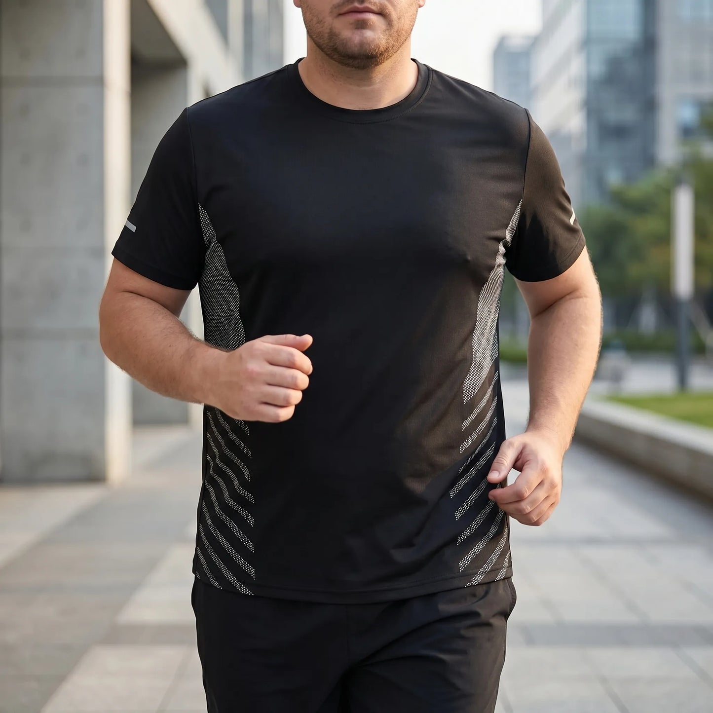 Schnell Trocknendes Laufshirt Herren Kurzarm - Roland