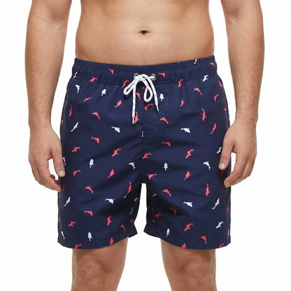 Schnelltrocknende Badehose Herren Mit Print - Todd