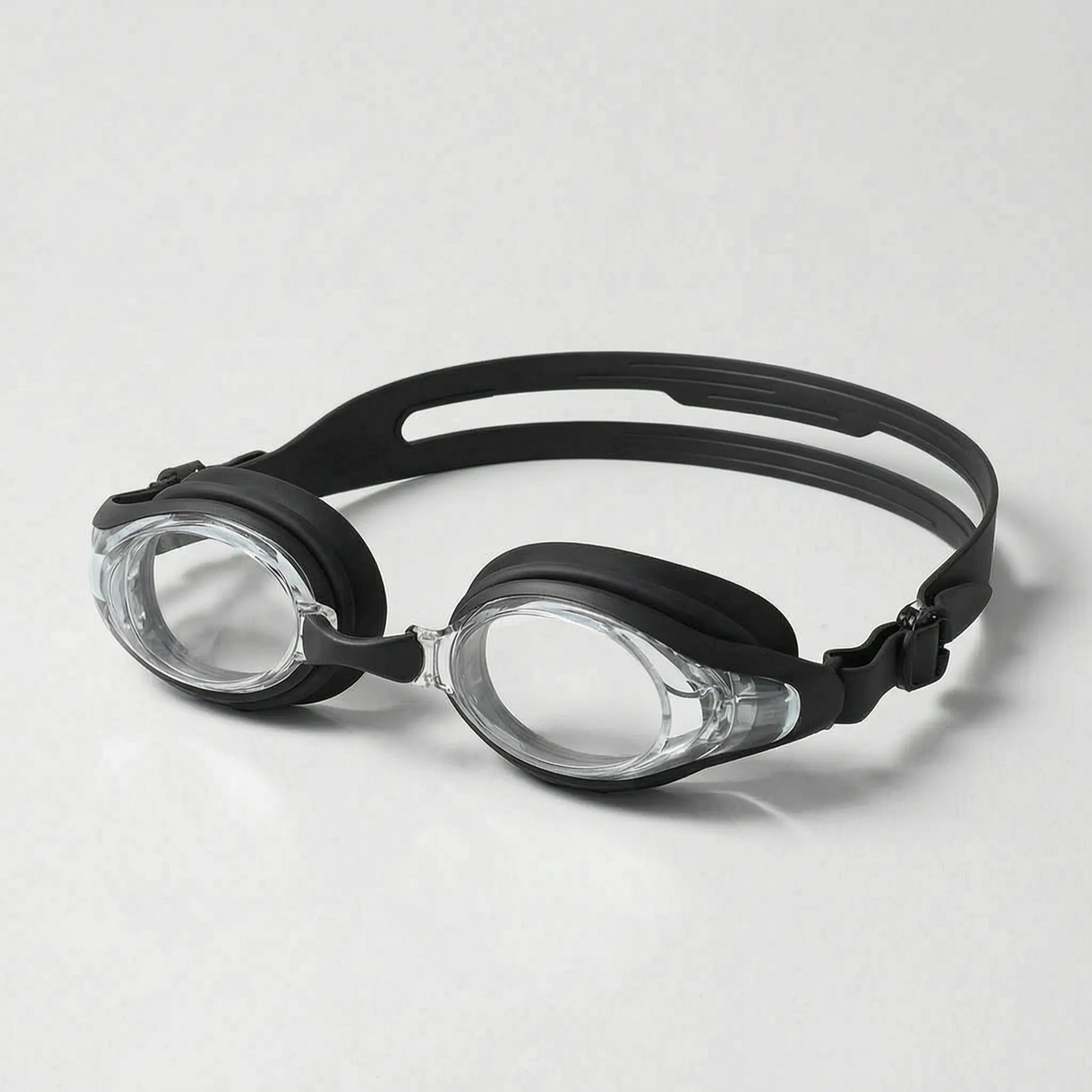 Schwimmbrille Mit Verstellbarem Doppelband - Covaris