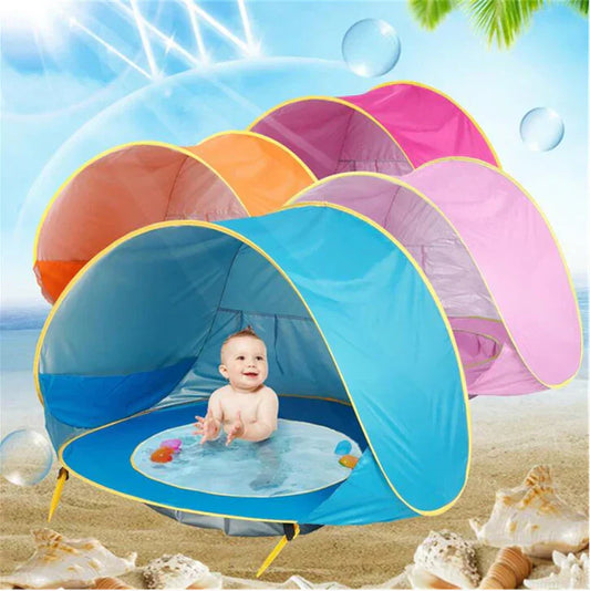 Babytent mit UV-Schutz und Mini-Pool – SunShell