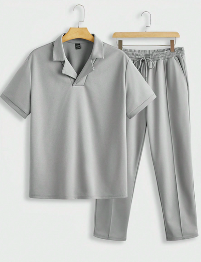 Modernes graues Sommeroutfit für Herren – Nico