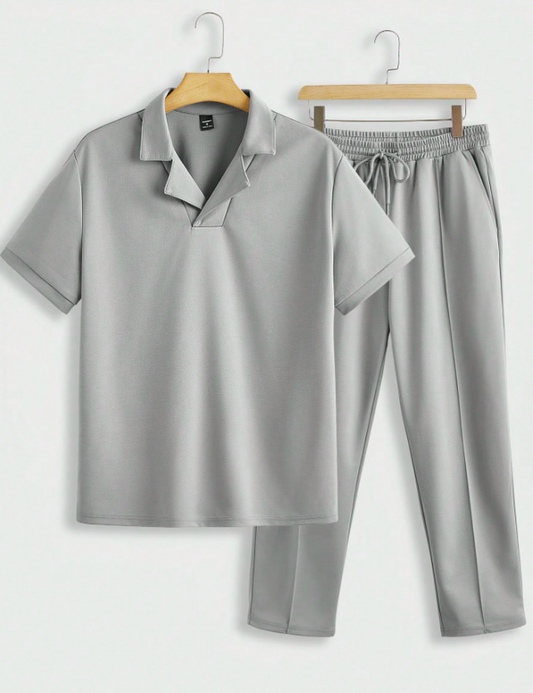 Modernes graues Sommeroutfit für Herren – Nico