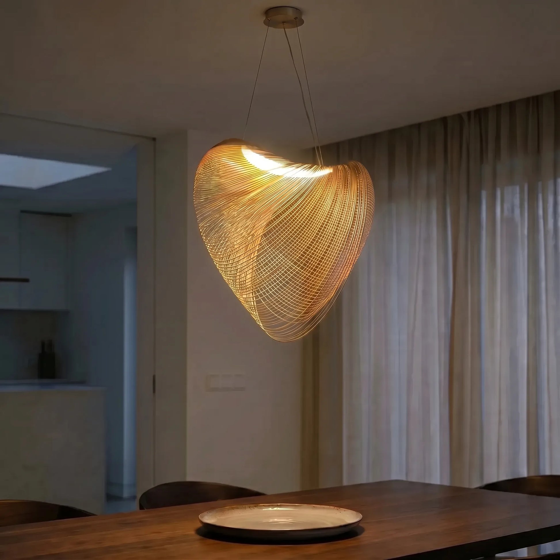 Sculptural Pendant Ceiling Light -  Fjordlux