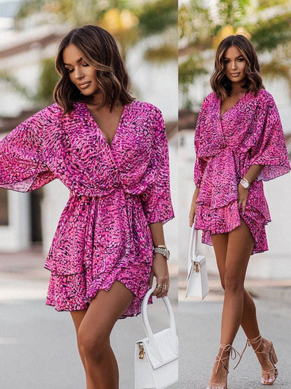 Luftige Mini Kleid - Elara