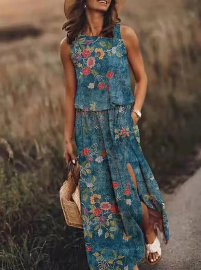 Maxi-Sommerkleid mit individuellem Schnitt – Amara