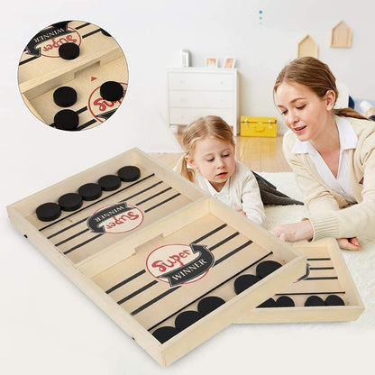 2-in-1 Tischfußball & Sjoelspaß – GameMaster