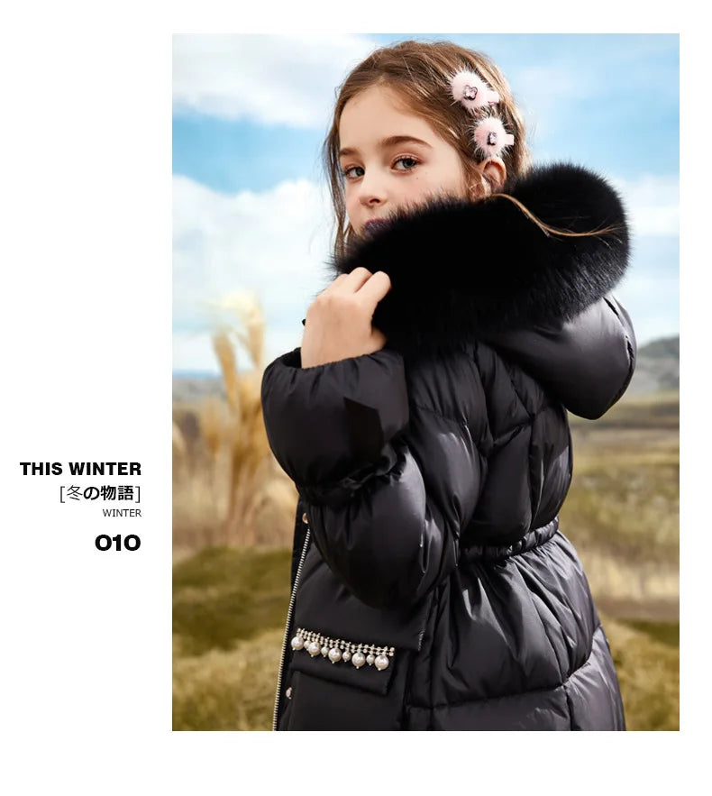 Mädchen Winterjacke – Elina Frostzauber