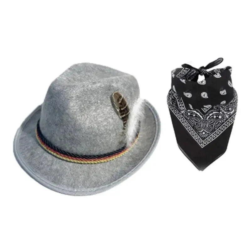 Trachten Accessoire-Set mit Hut & Schal – TrachtenHeld Oktoberfest 2026