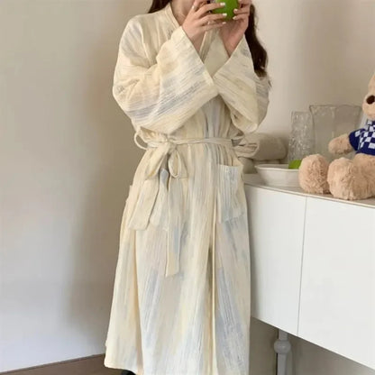 Lässiger Damen-Sommer-Kimono – Hana