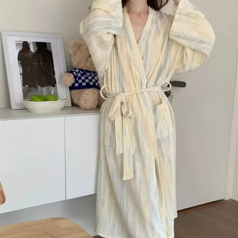Lässiger Damen-Sommer-Kimono – Hana