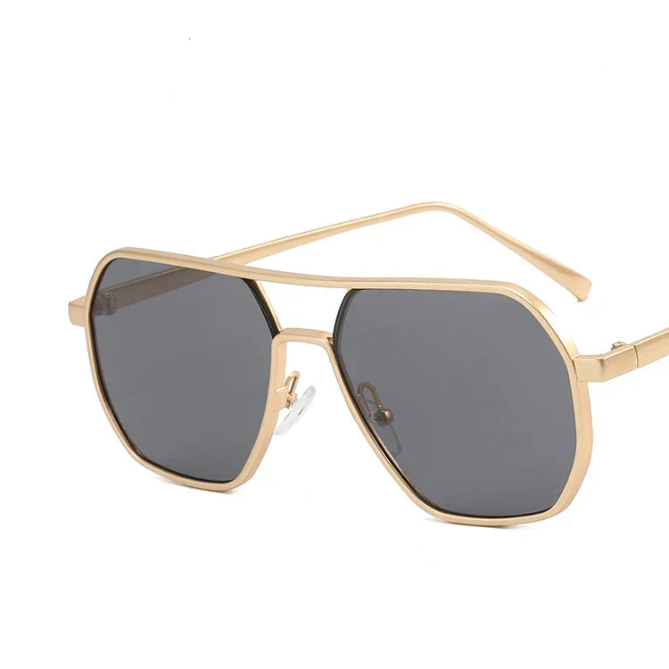 Klassische Herren Sonnenbrille mit Metallrahmen & UV400 Schutz – Matteo