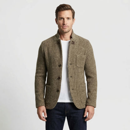 Short-Length Fitted Men's Blazer - John