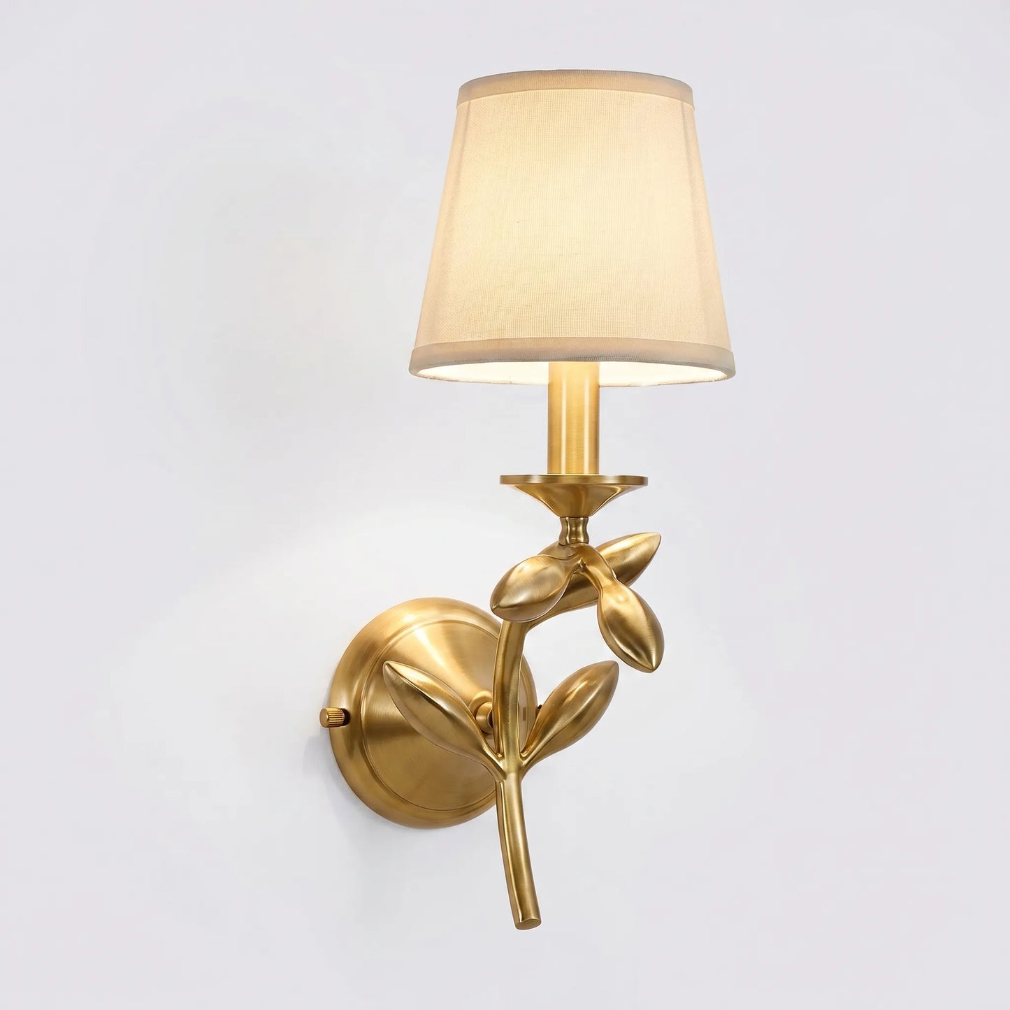 Single-Arm Botanical Wall Light -  Foliara