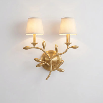 Single-Arm Botanical Wall Light -  Foliara