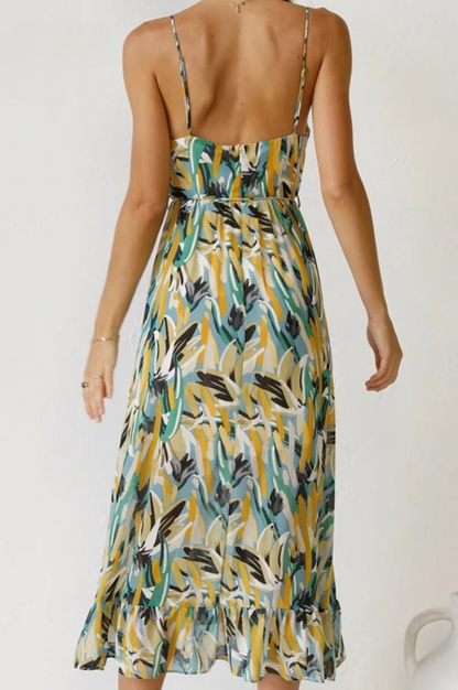 Ärmelloses Sommerkleid mit Muster – Isla