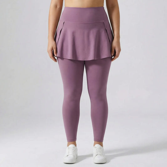 Skort Leggings Mit Hoher Taille - Lydia
