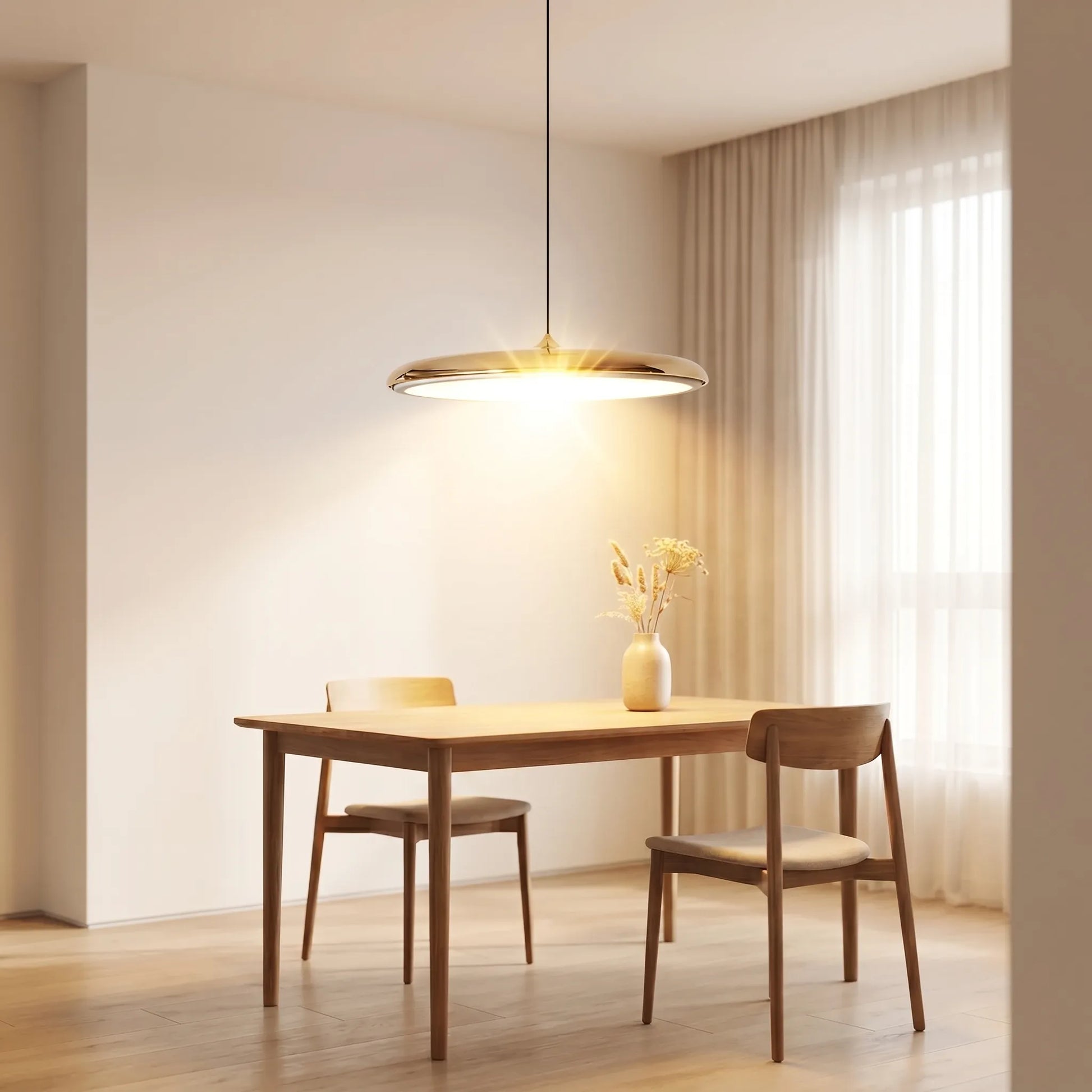 Slim Disc Pendant Light -  Auralis