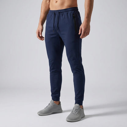 Slim Fit Trainingshose Aus Baumwollmischung - Johnny