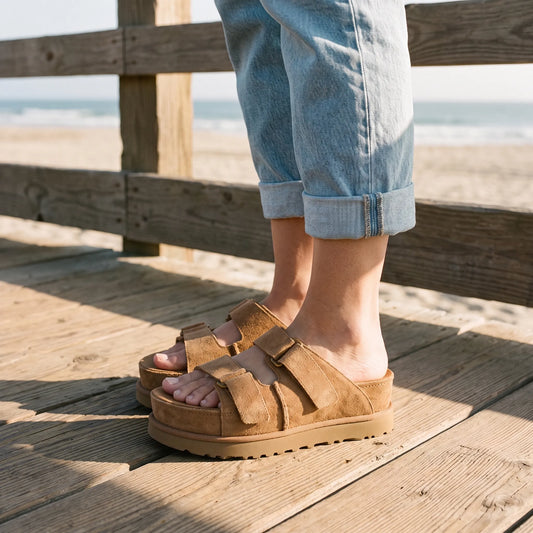 Slip-On-Sandalen Mit Markanter Plateausohle - Josefina