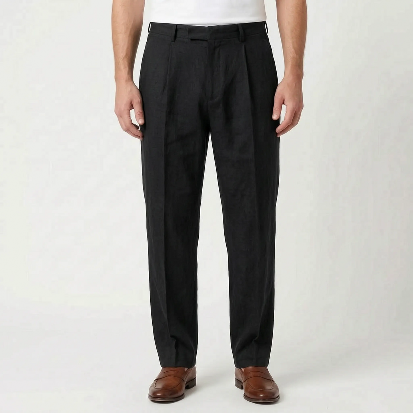 Smart-Casual-Hose Mit Bundfalte -  Caleb