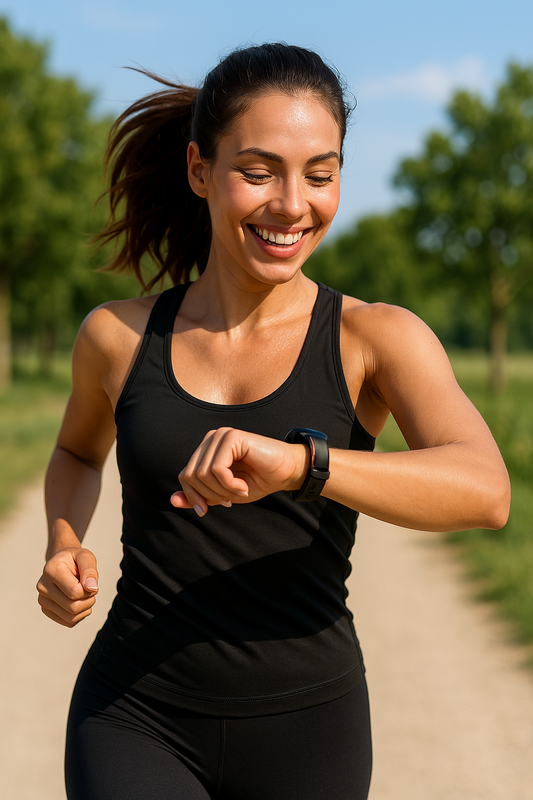 SmartFit™ Kompakt Bluetooth Smartwatch – Herzfrequenz- & Blutdruckmessung für Ihren aktiven Alltag