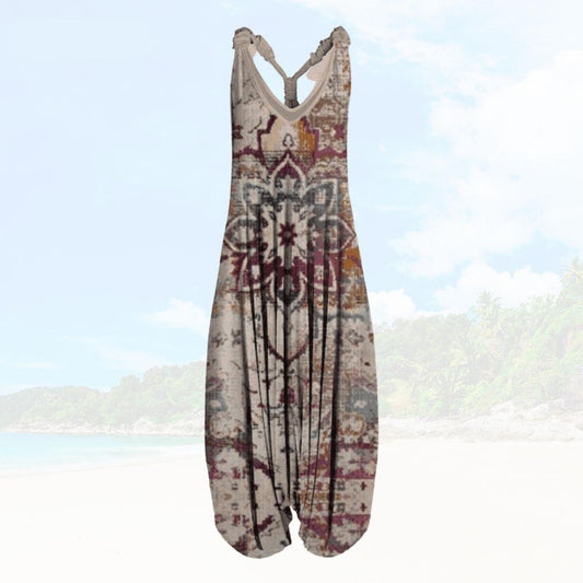 Sommer-Jumpsuit für Damen mit lässigem Schnitt – Elenya