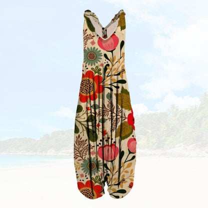 Sommer-Jumpsuit für Damen mit lässigem Schnitt – Elenya