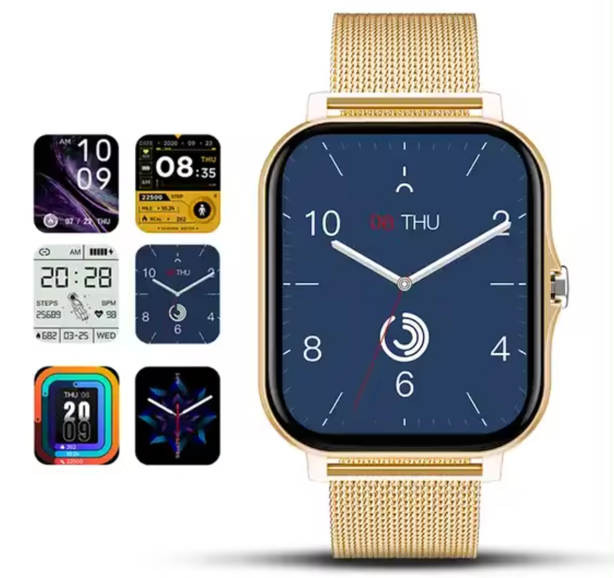Smartwatch Mit Fitness-Tracker - StyleTrack 