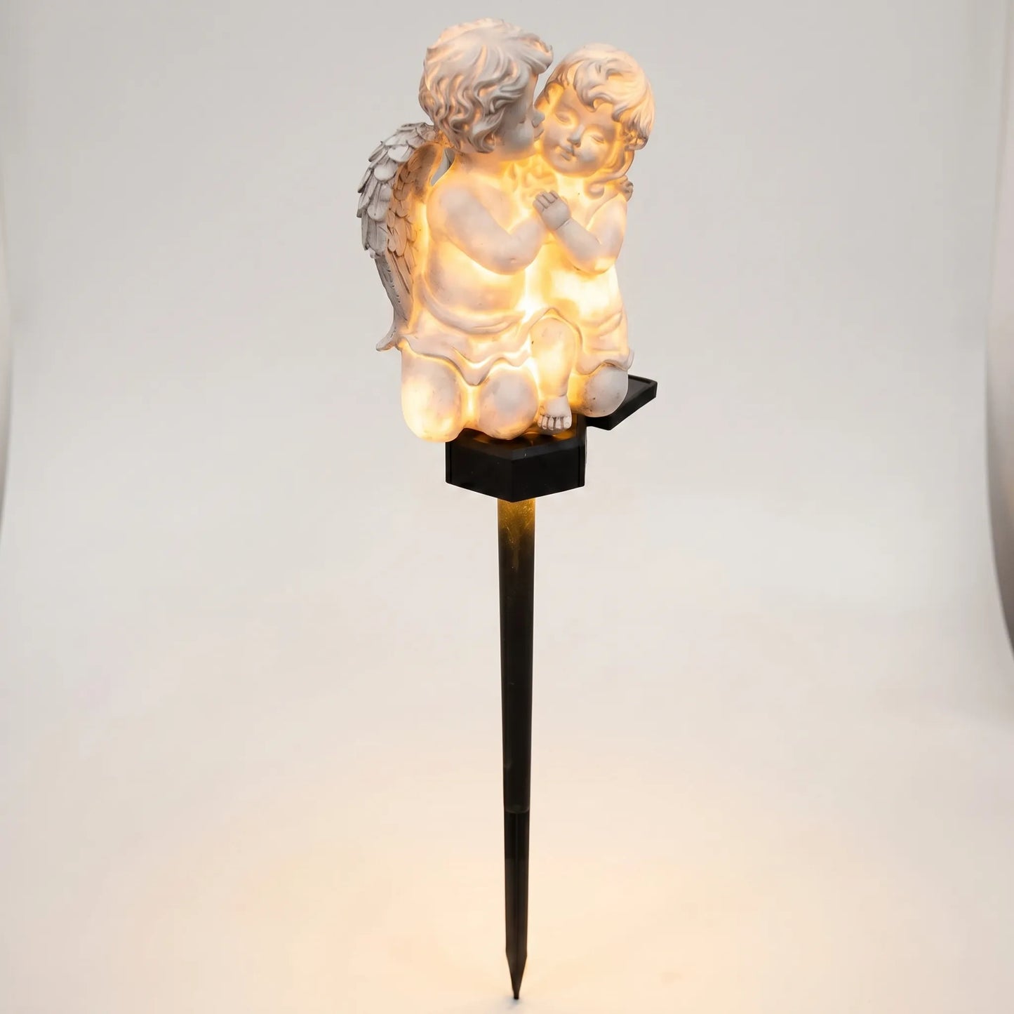 Solar-Powered Angel Figurine Stake Light -  Seraphelle