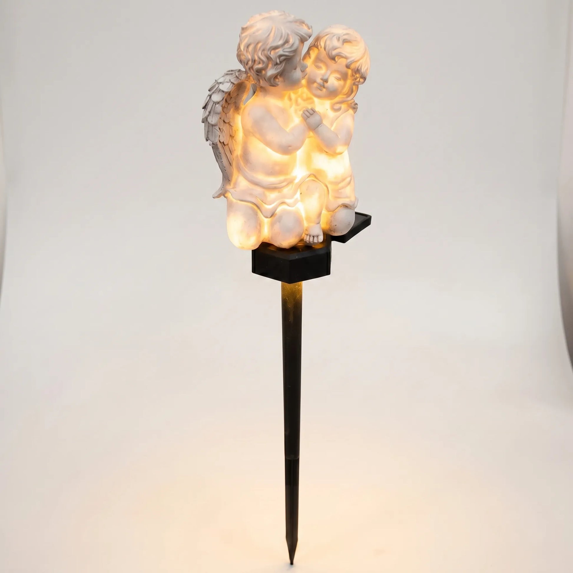 Solar-Powered Angel Figurine Stake Light -  Seraphelle