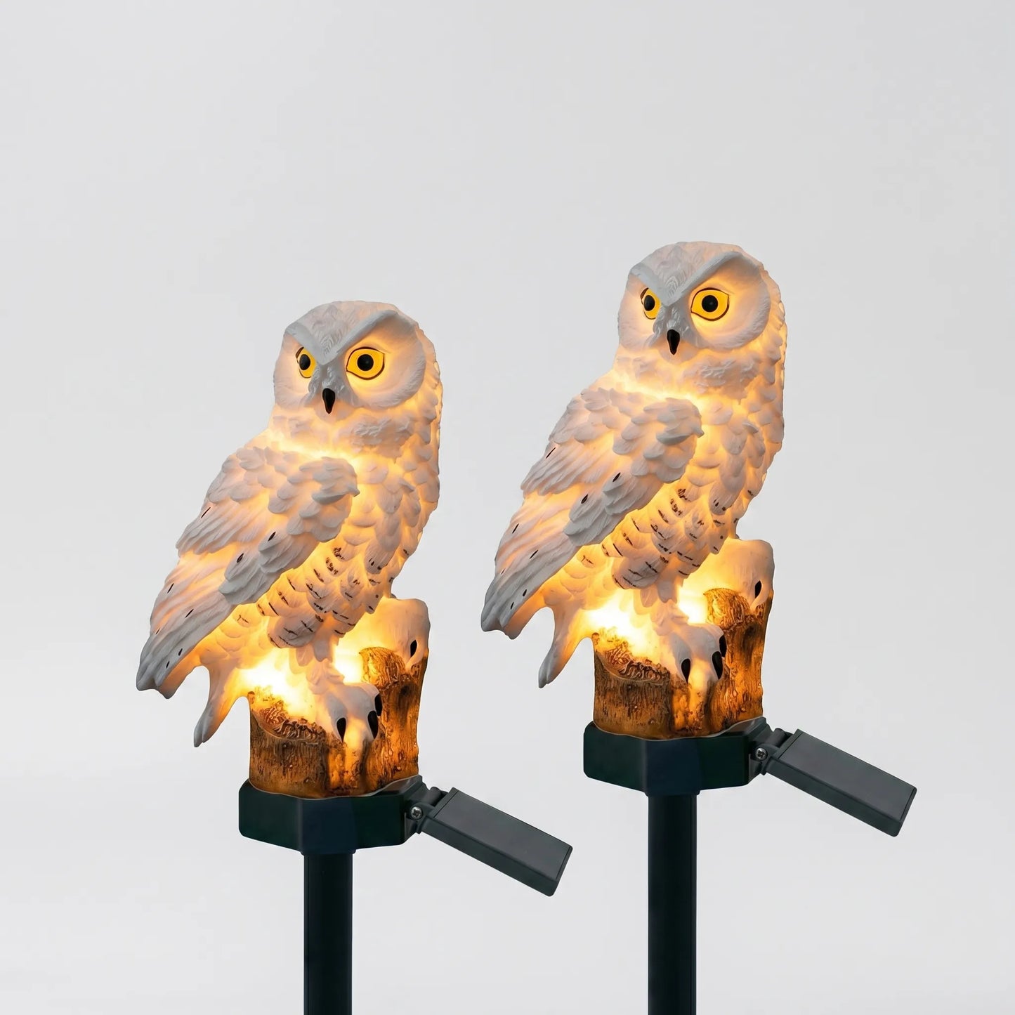 Solar-Powered Owl Garden Stake Light -  Owlume