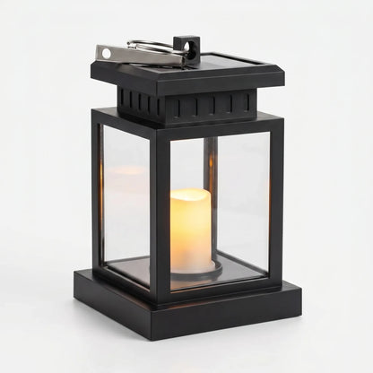Solar LED Candle Lantern With Flickering Effect -  Glowtern