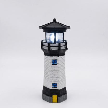 Solar LED Lighthouse Garden Ornament -  Beaconara