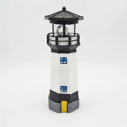 Solar LED Lighthouse Garden Ornament -  Beaconara