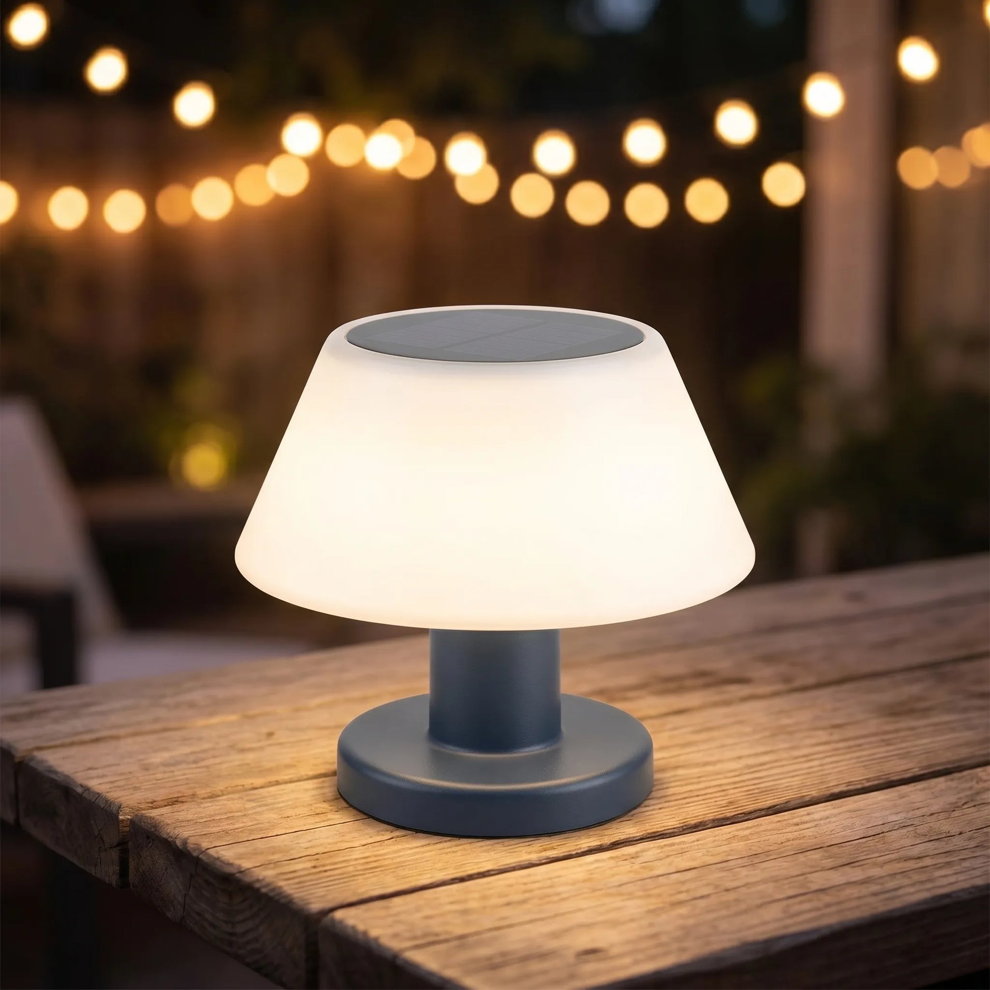 Solar Powered Table Lamp -  Luminaura