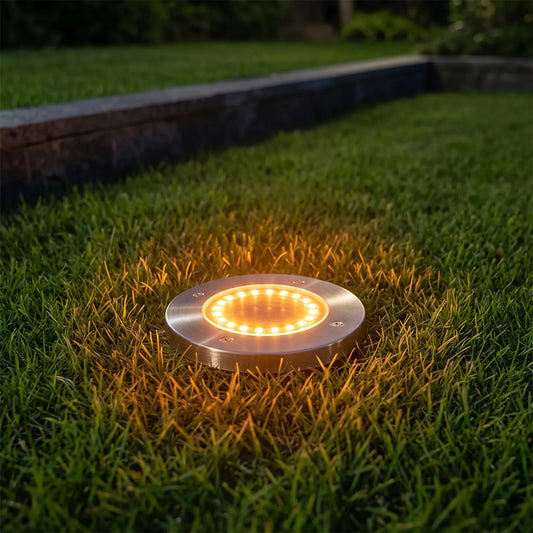 Solarbodenleuchten Für Den Garten - Lumidisk