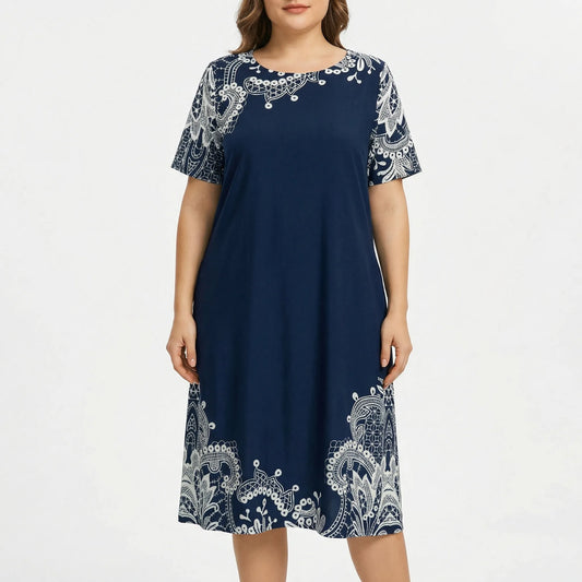 Sommerkleid Schick Und Leger In Großen Größen - Brenda