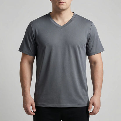 Sommerliches Herren T-Shirt Mit V-Ausschnitt - Melvin
