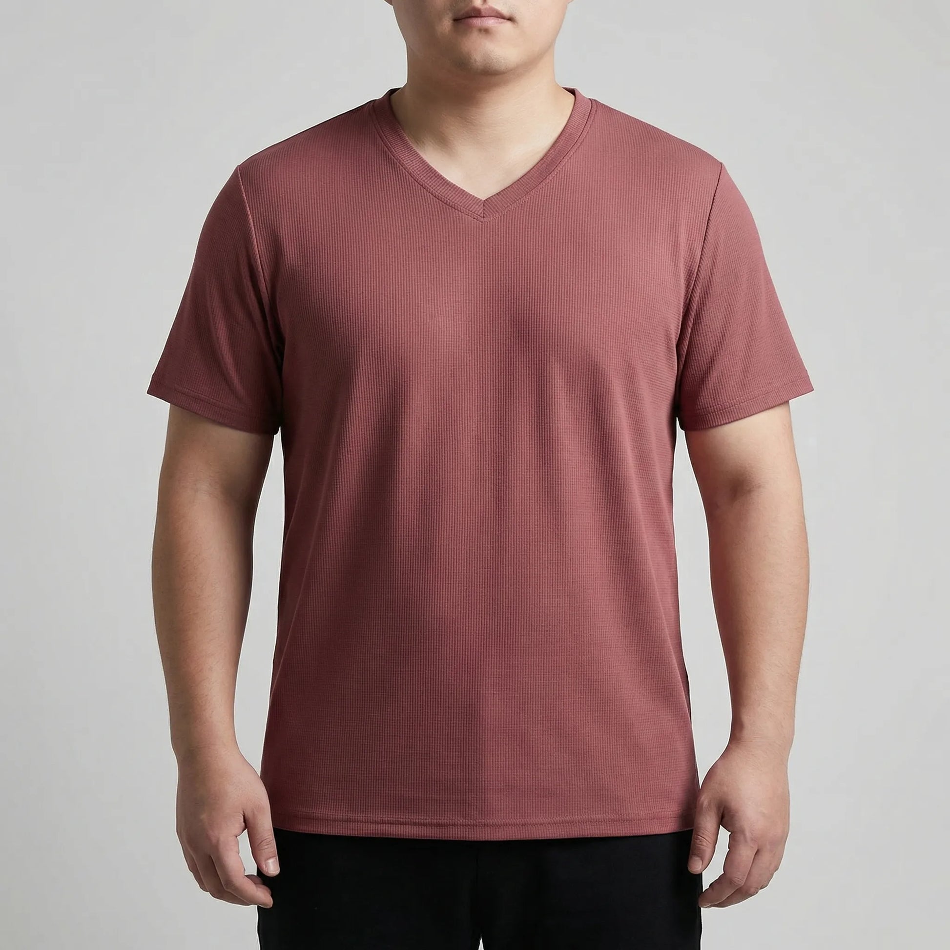 Sommerliches Herren T-Shirt Mit V-Ausschnitt - Melvin