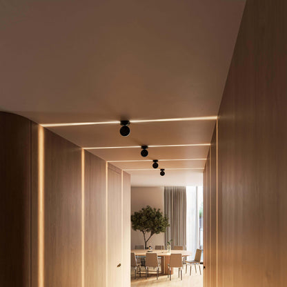 Modern LED Wall Light with 360° Rotating Head and Dual-Beam Square Light Effect 17