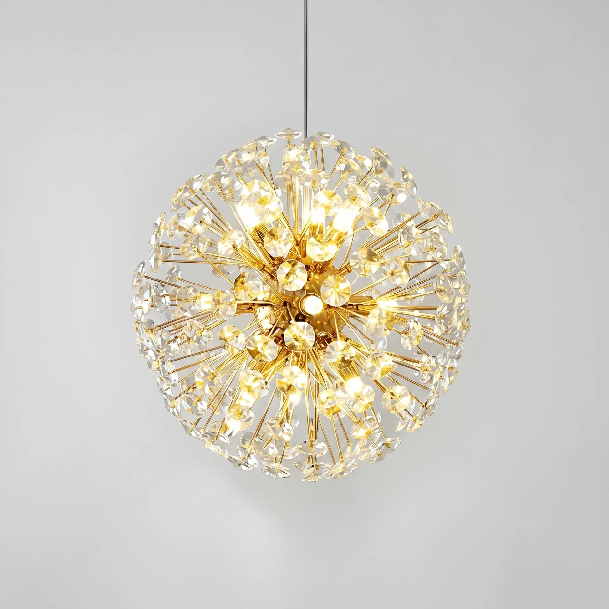 Spherical Crystal Pendant Chandelier -  Lumivara